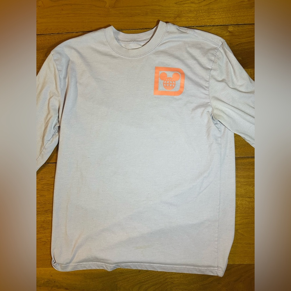 Walt Disney World Parks Lavender Long Sleeve T-Shirt Large
